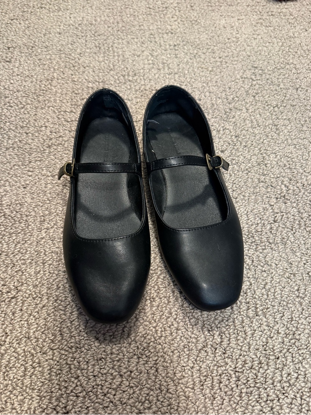 American Eagle Outfitters Black Mary Jane Flats